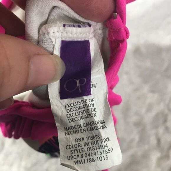 Op ocean pacific colorful leopard print swimsuit - Picture 9 of 9